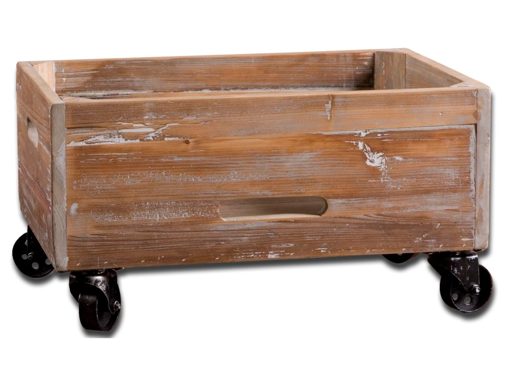 Uttermost Accent FurnitureStratford Rolling Box
