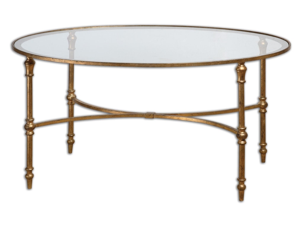Uttermost Accent Furniture - Occasional TablesVitya Glass Coffee Table