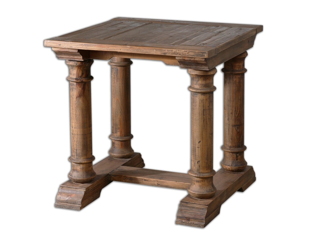 Uttermost Accent FurnitureSaturia Wooden End Table
