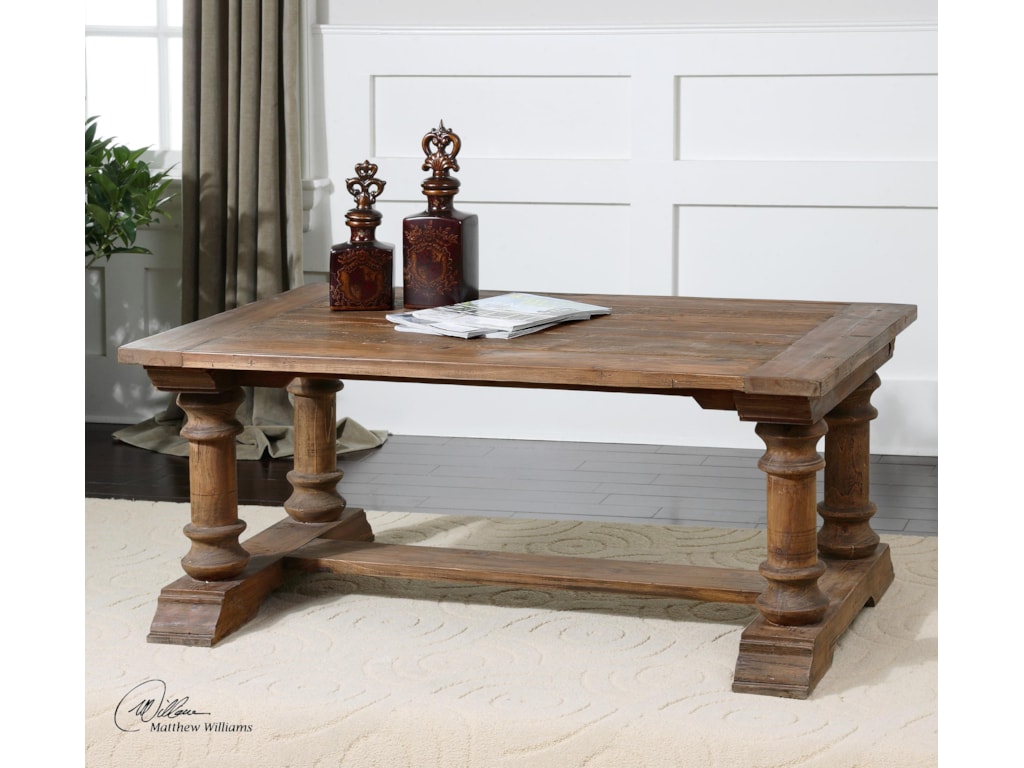 Uttermost Accent FurnitureSaturia Wooden Coffee Table