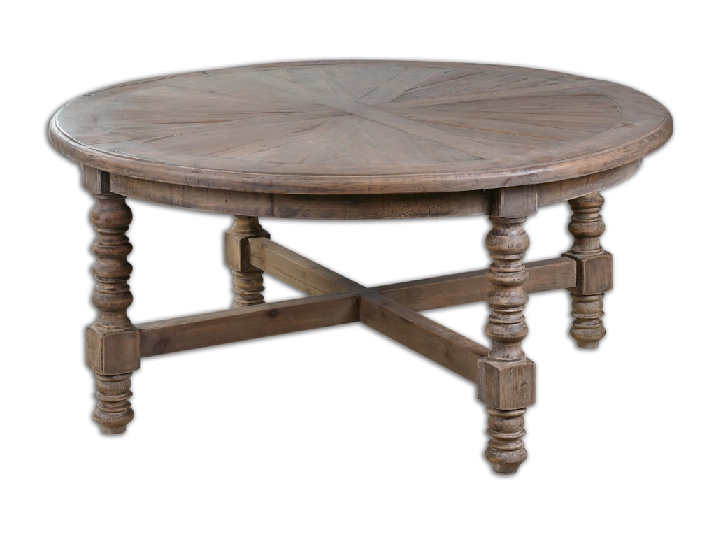 Uttermost Accent Furniture - Occasional TablesSamuelle Wooden Coffee Table