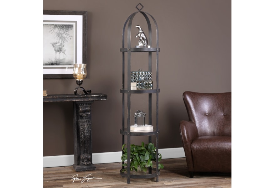 Uttermost Accent Furniture Bookcases Welch Etagere Stuckey