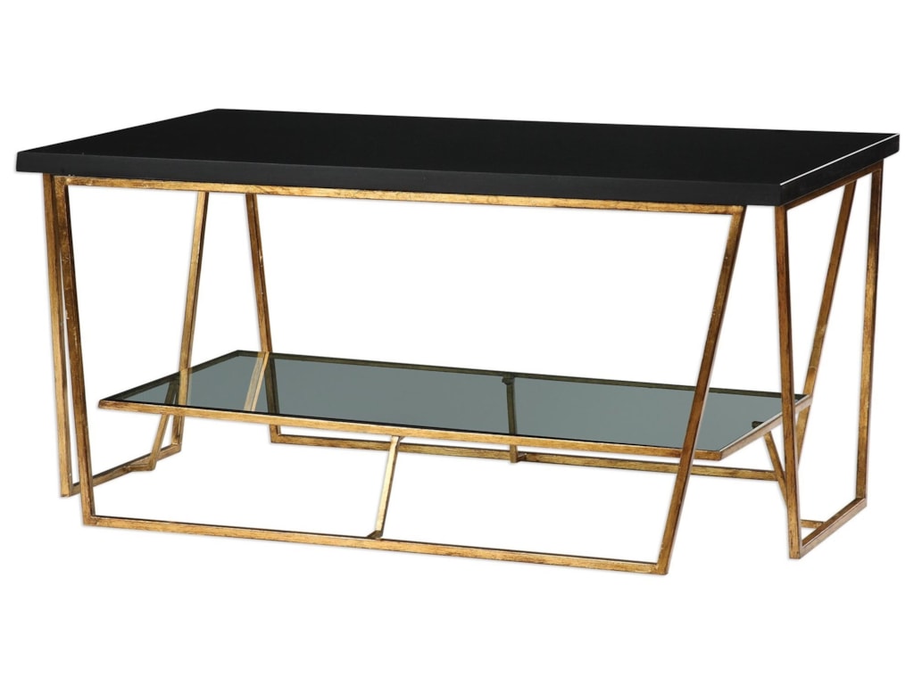 Accent Furniture Agnes Black Granite Coffee Table Becker Uttermost Accent Furnitureagnes Black Granite Coffee Table
