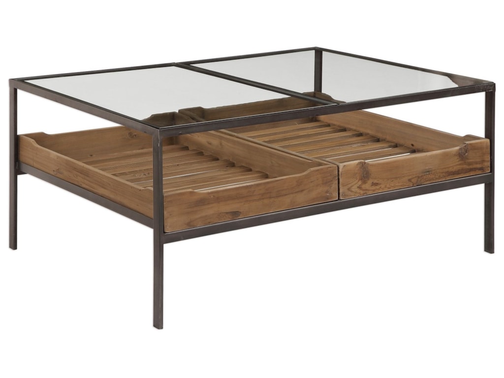 Accent Furniture Occasional Tables Silas Coffee Table By Uttermost At Miller Home