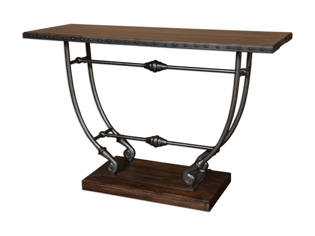 Uttermost Accent Furniture 25334 Matias Walnut Console Table Uttermost Accent Furniturematias Walnut Console Table