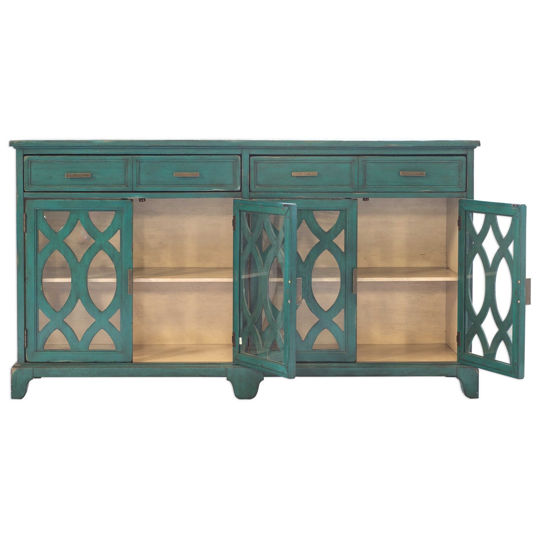 Uttermost Accent Furniture Oksana Wooden Credenza Wayside Furniture Sideboards