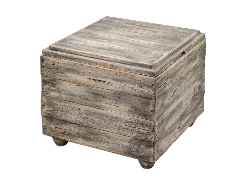 Uttermost Accent FurnitureAvner Wooden Cube Table