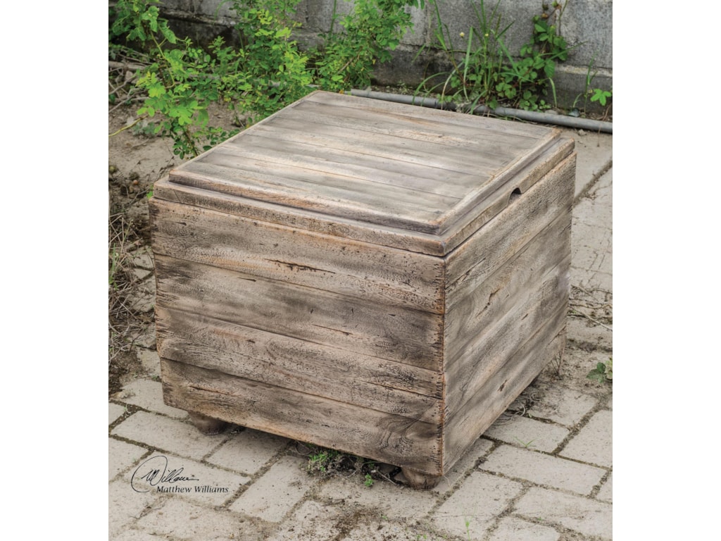 Uttermost Accent FurnitureAvner Wooden Cube Table