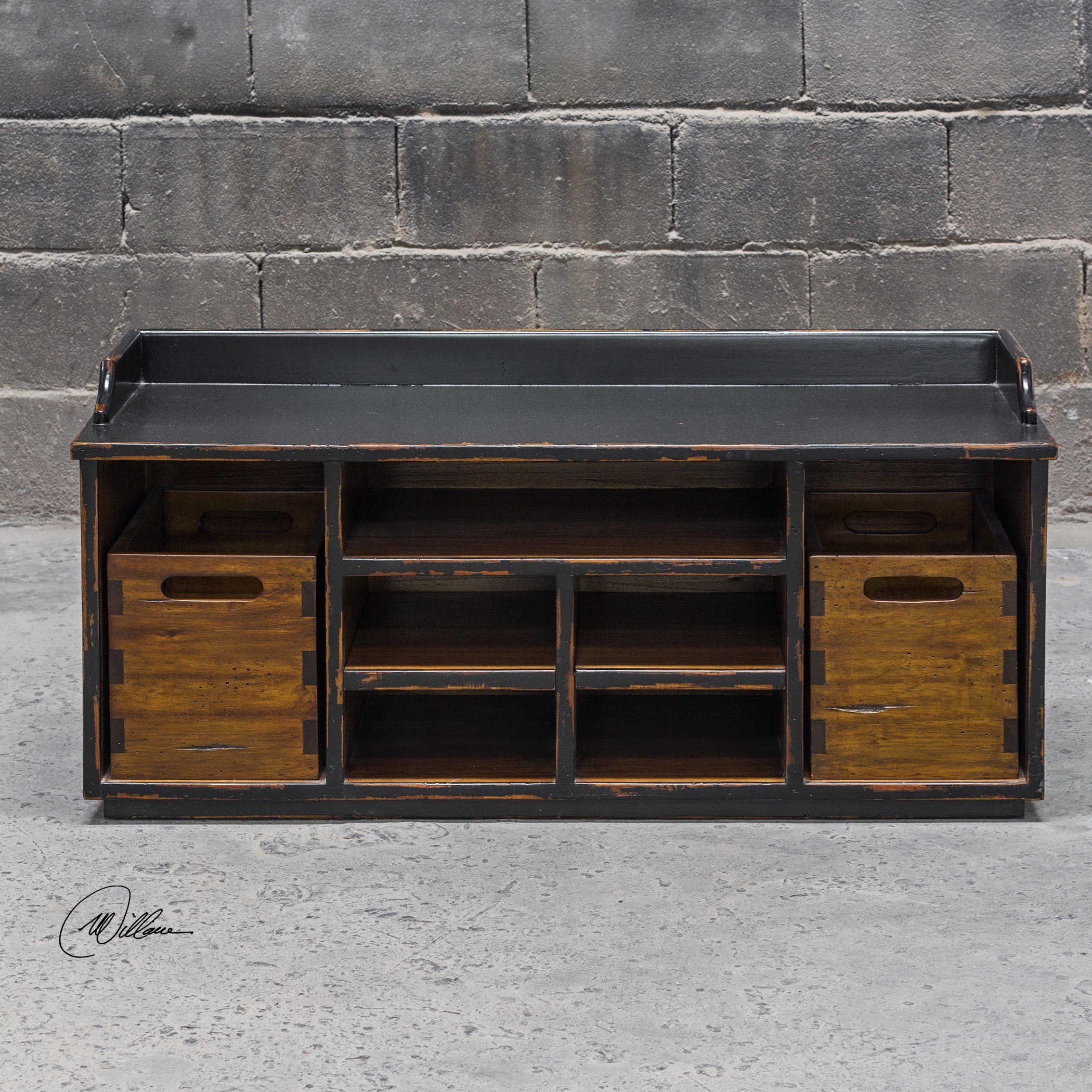 Uttermost Accent Furniture Benches 25767 Ardusin Hobby Bench