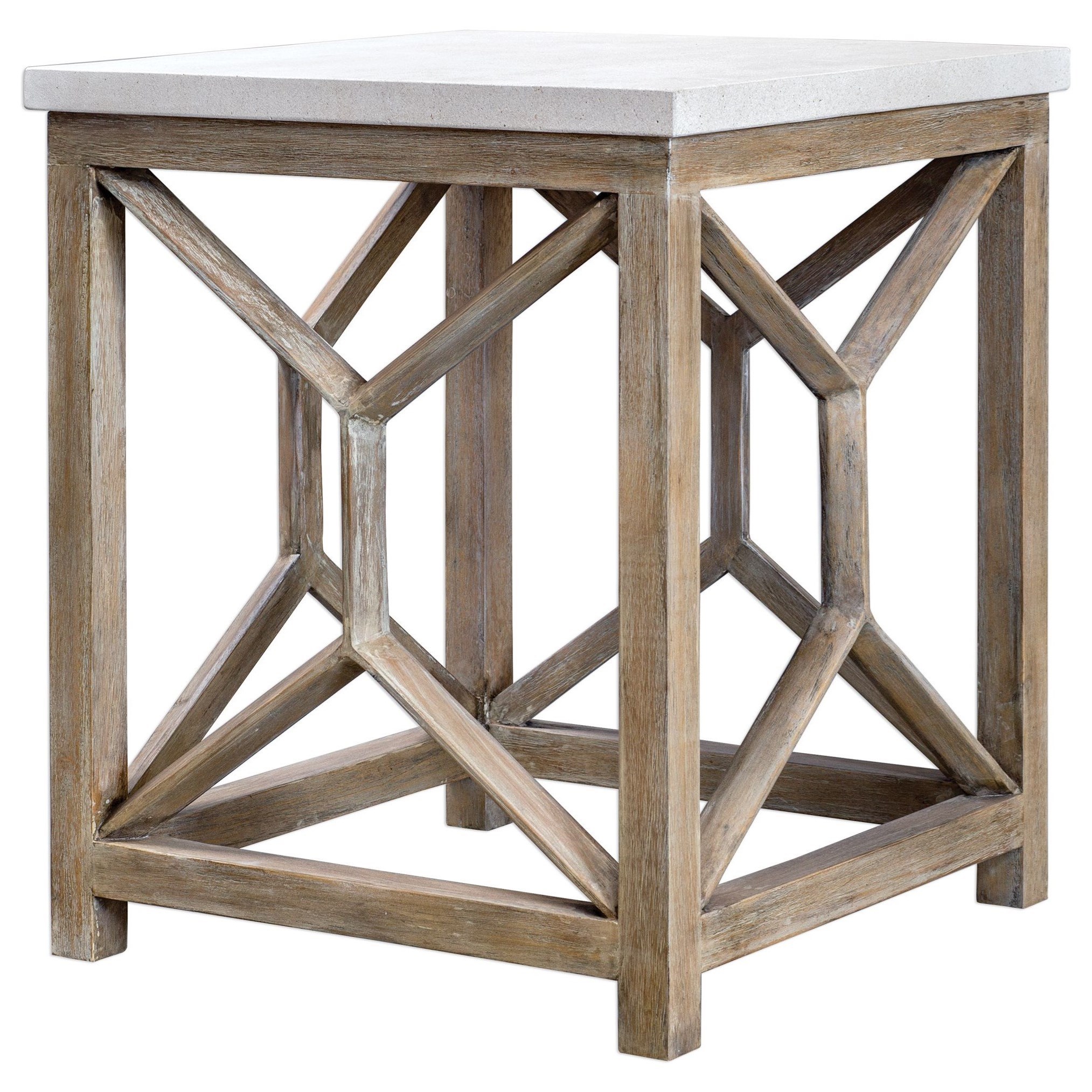 Uttermost Accent Furniture Occasional Tables Catali Stone End