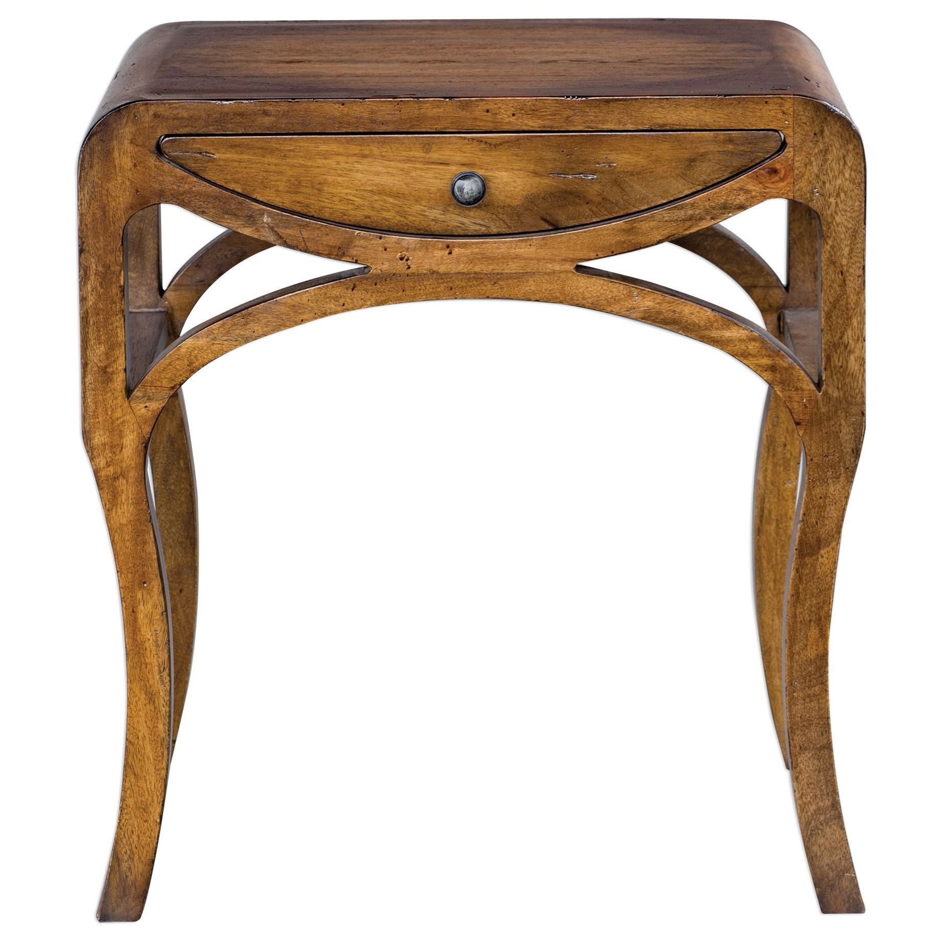 Uttermost Accent Furniture Occasional Tables 25896 Cheryth Pecan