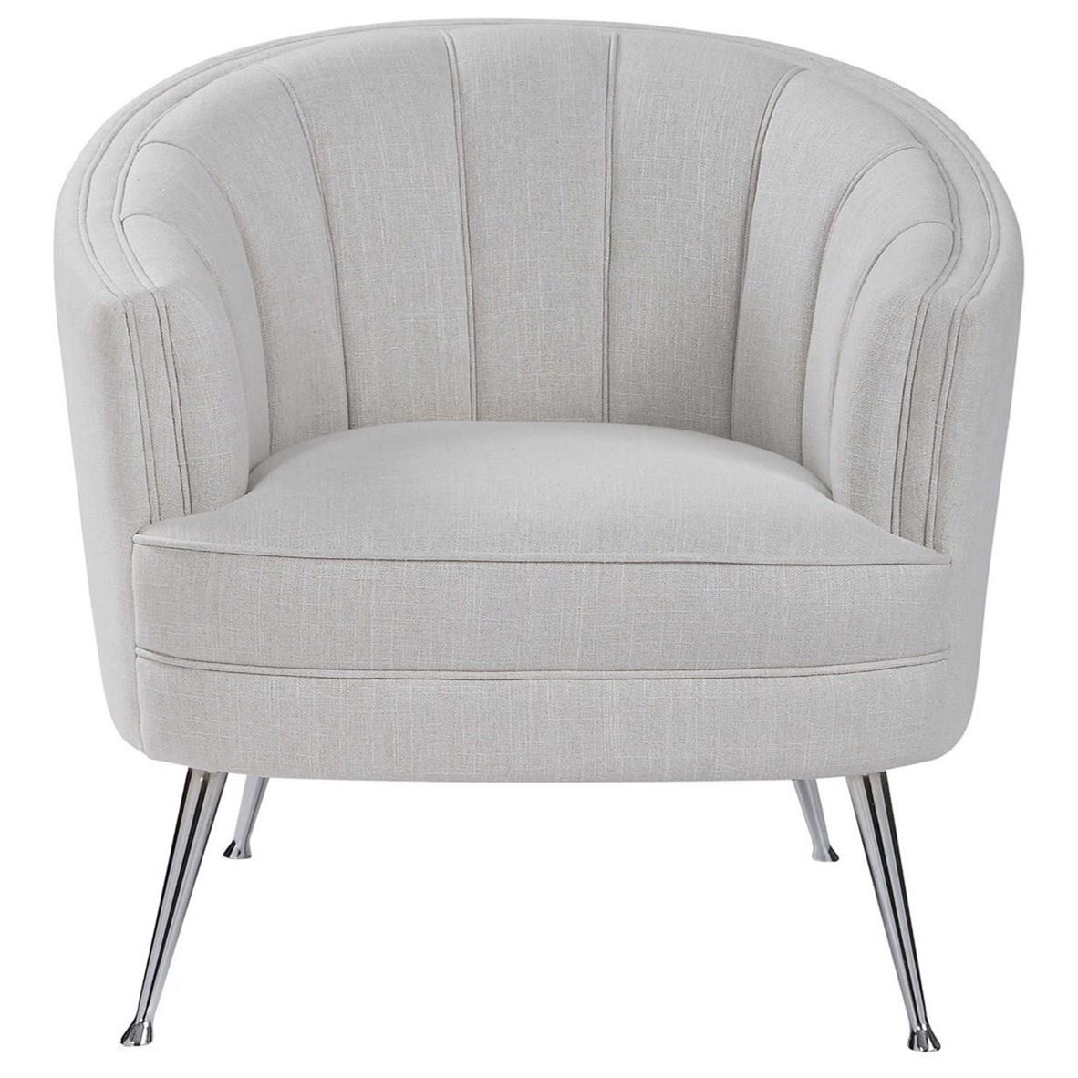 Uttermost Accent Furniture Accent Chairs 23510 Janie Mid Century