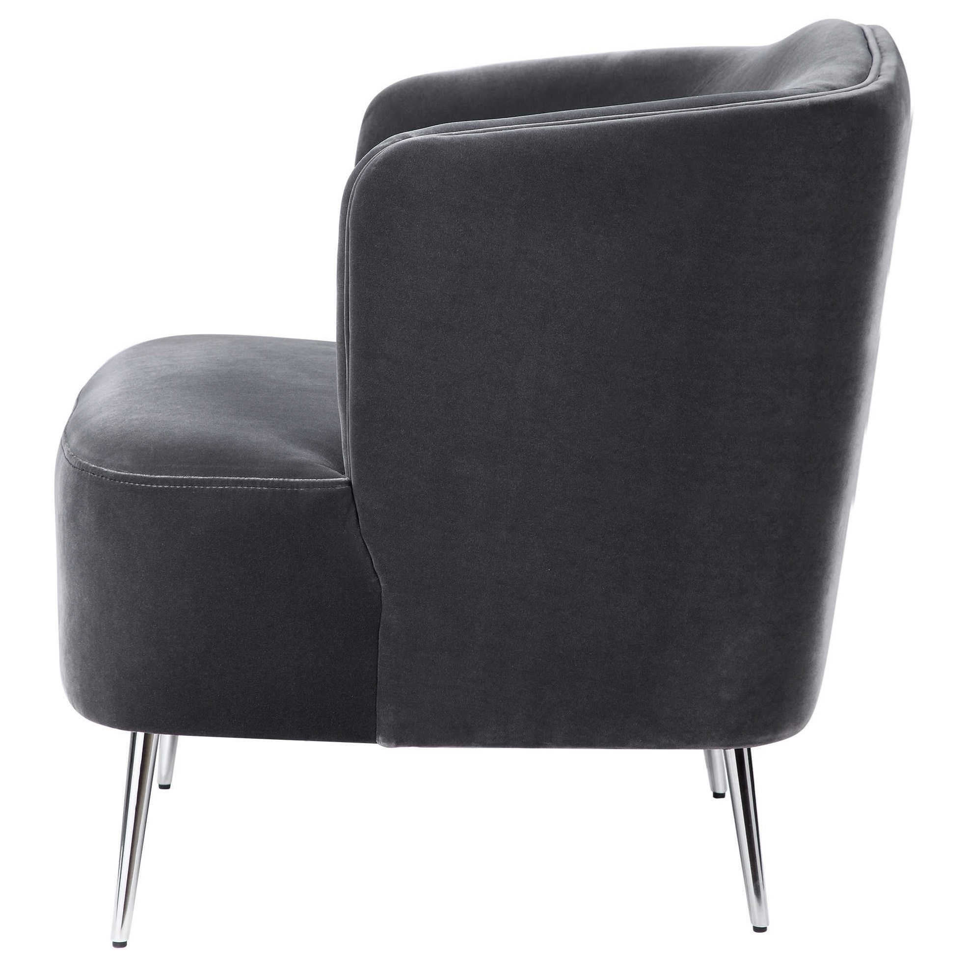 Uttermost Accent Furniture Accent Chairs 23537 Alboran Gray Accent Chair Corner Furniture Upholstered Chairs