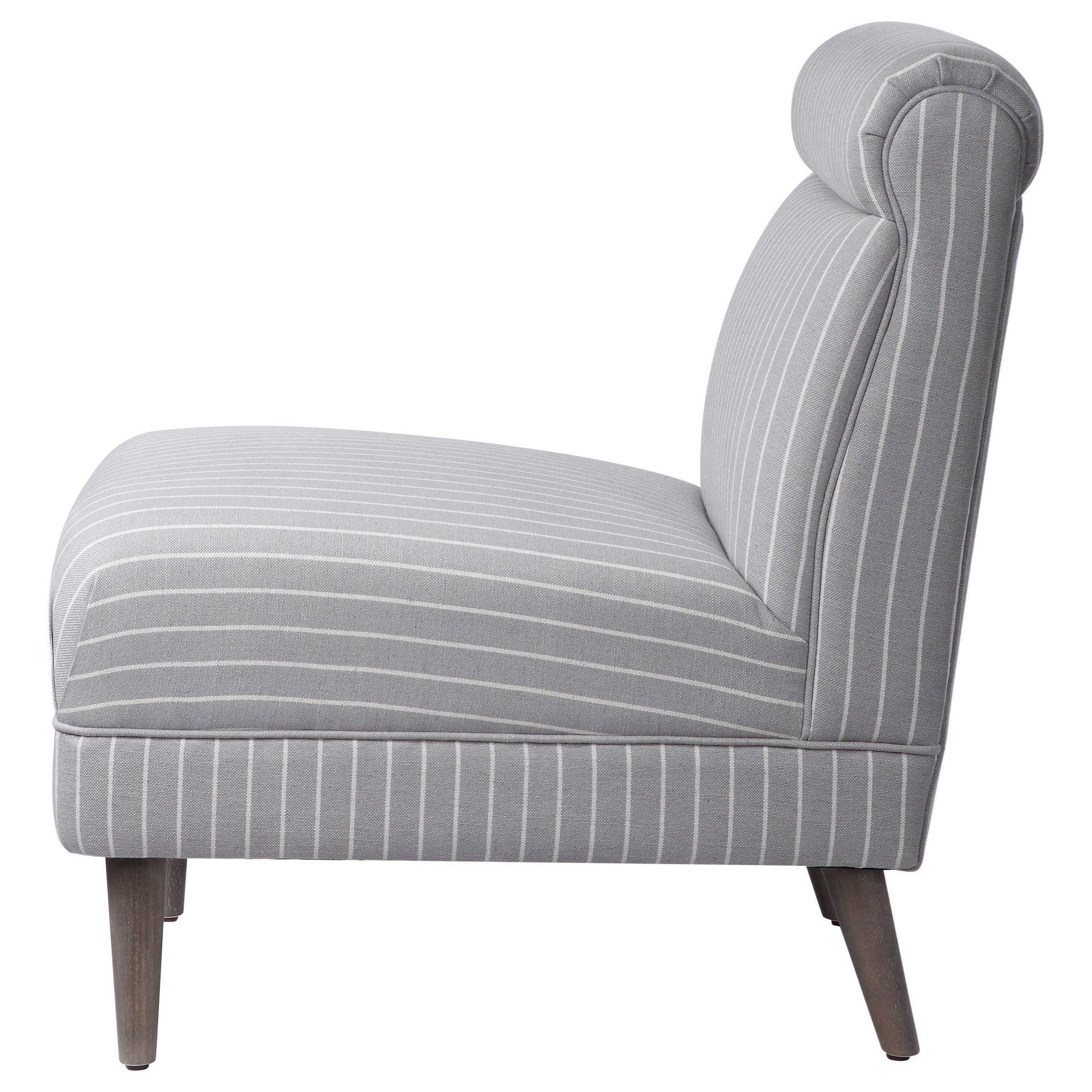 Uttermost Accent Furniture Accent Chairs Grenada Light Gray Accent Chair Furniture Superstore Rochester Mn Upholstered Chairs