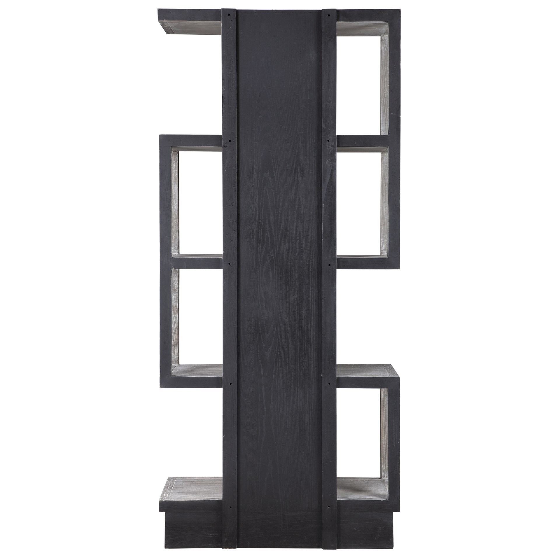 Uttermost Accent Furniture Bookcases 24958 Nicasia Modern Etagere Thornton Furniture Open Bookcases