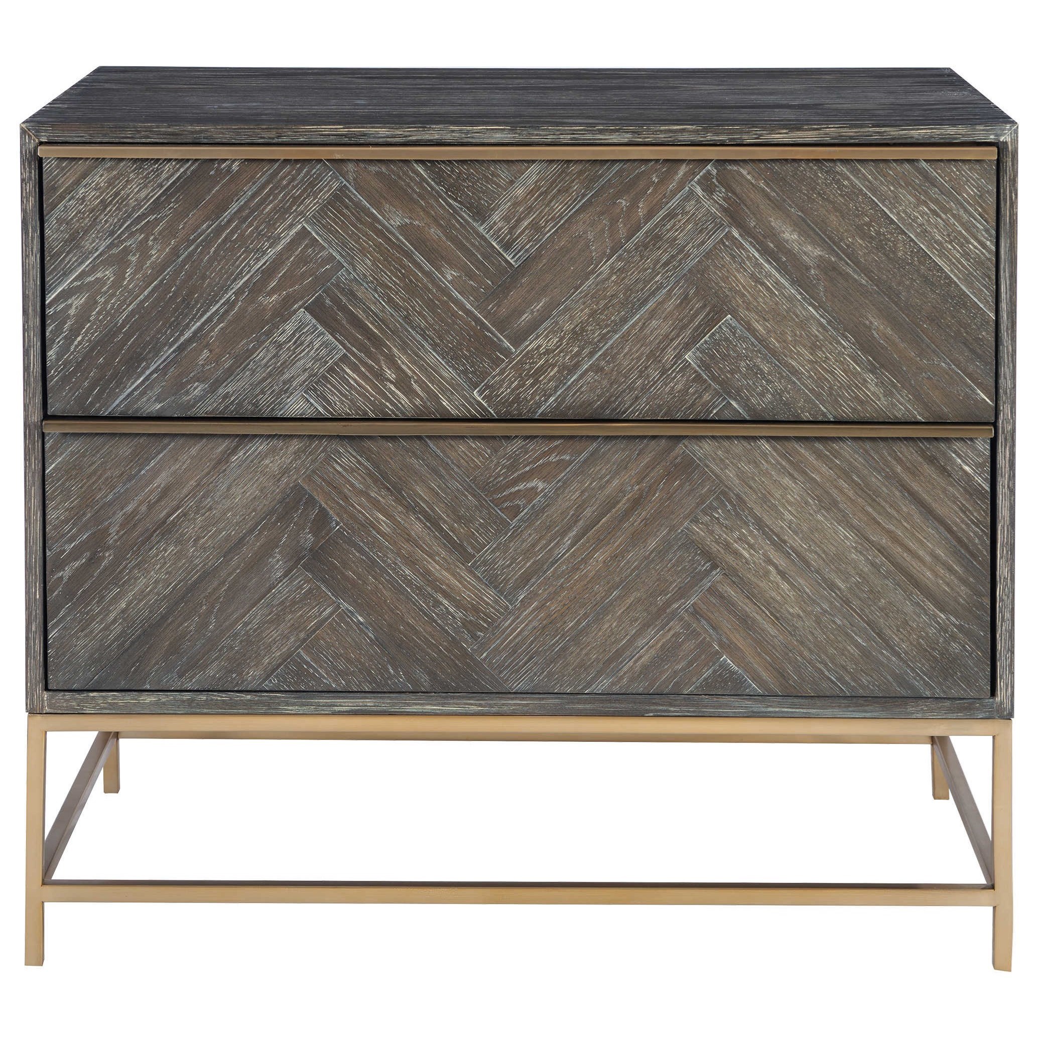 Uttermost Accent Furniture Chests Armistead Dark Walnut Drawer