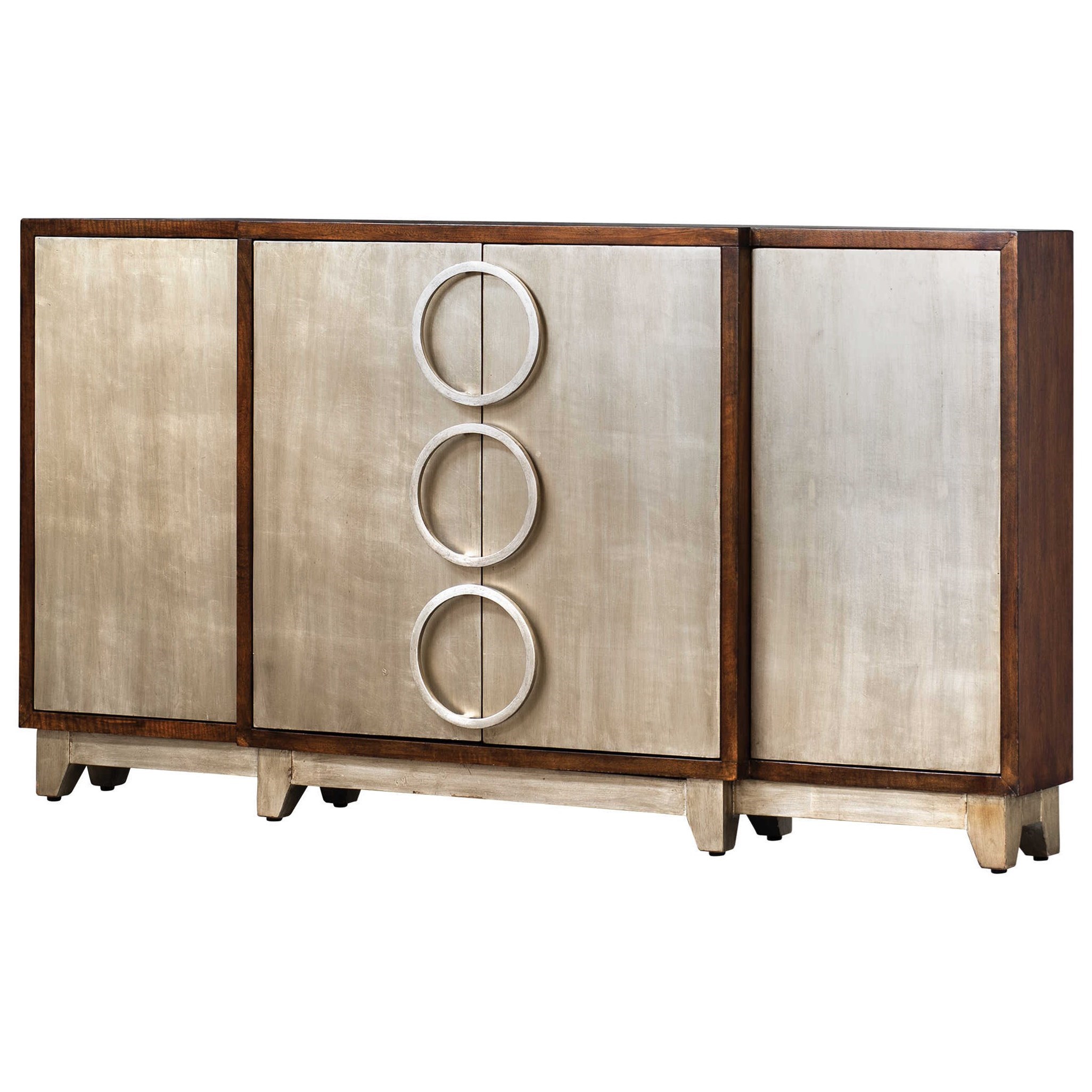 Uttermost Accent Furniture Chests 25451 Jacinta Modern Console Cabinet Dunk Bright Furniture Sofa Tables Consoles