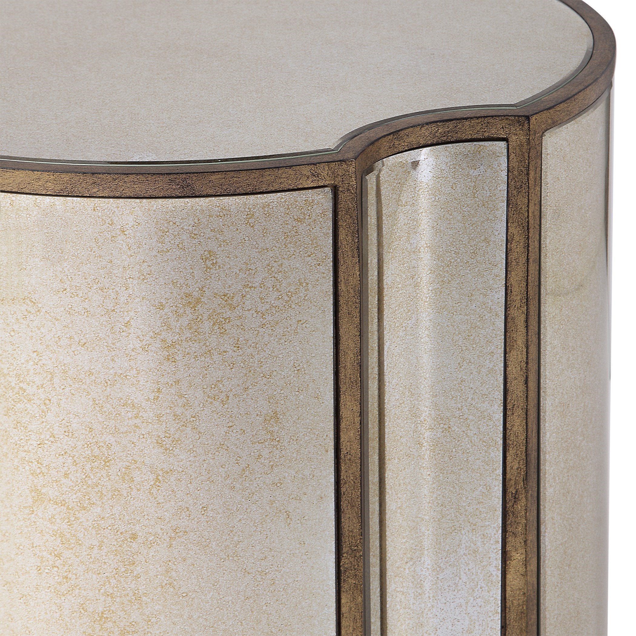 Uttermost Accent Furniture Occasional Tables Harlow Mirrored