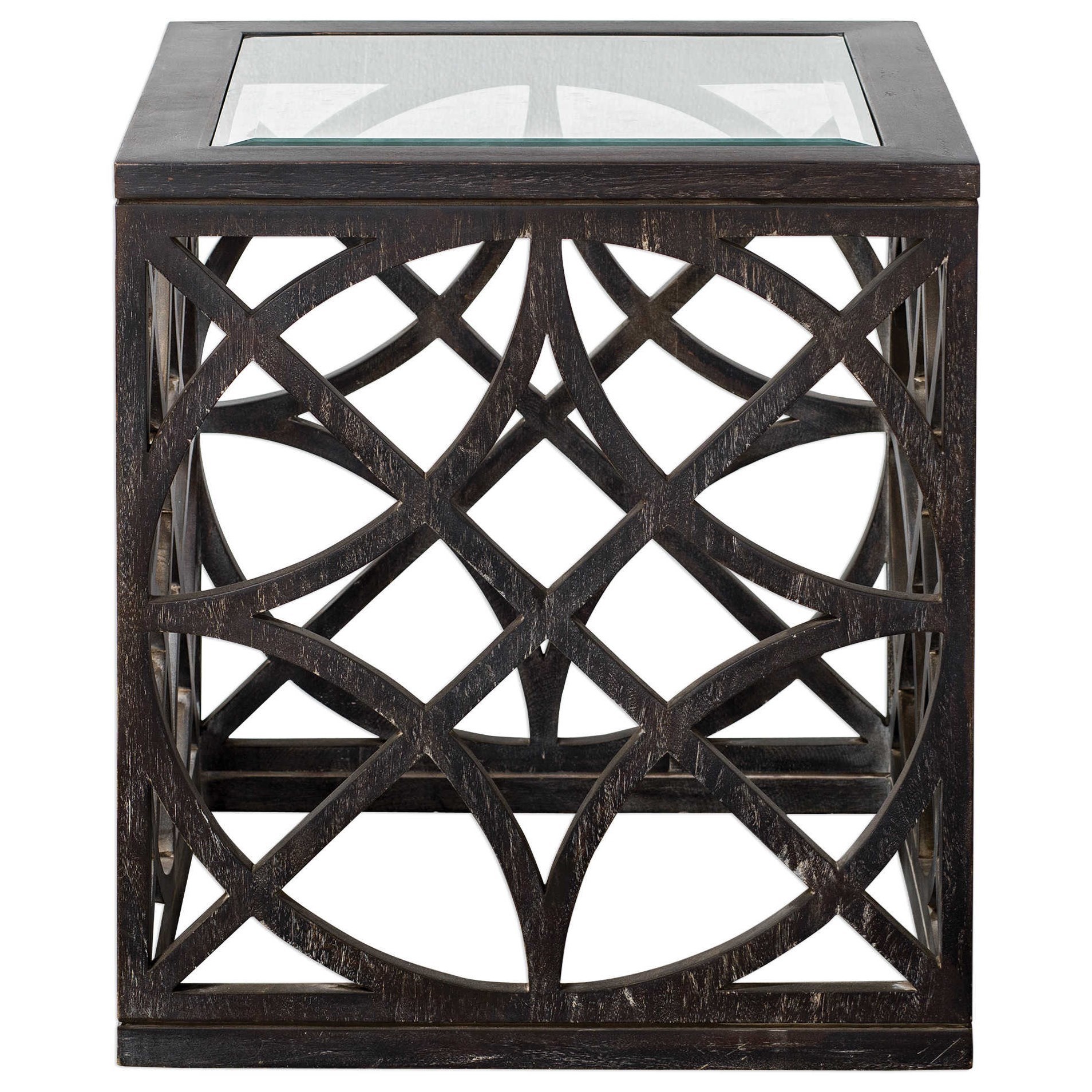 Uttermost Accent Furniture Occasional Tables Janeva Side Table Sheely S Furniture Appliance End Tables
