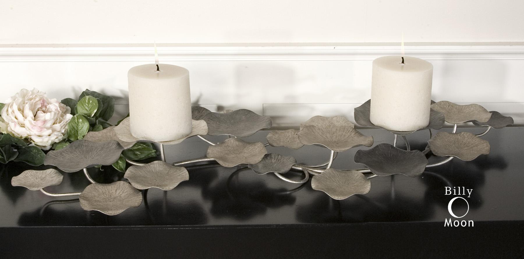 lotus hurricane candle holder