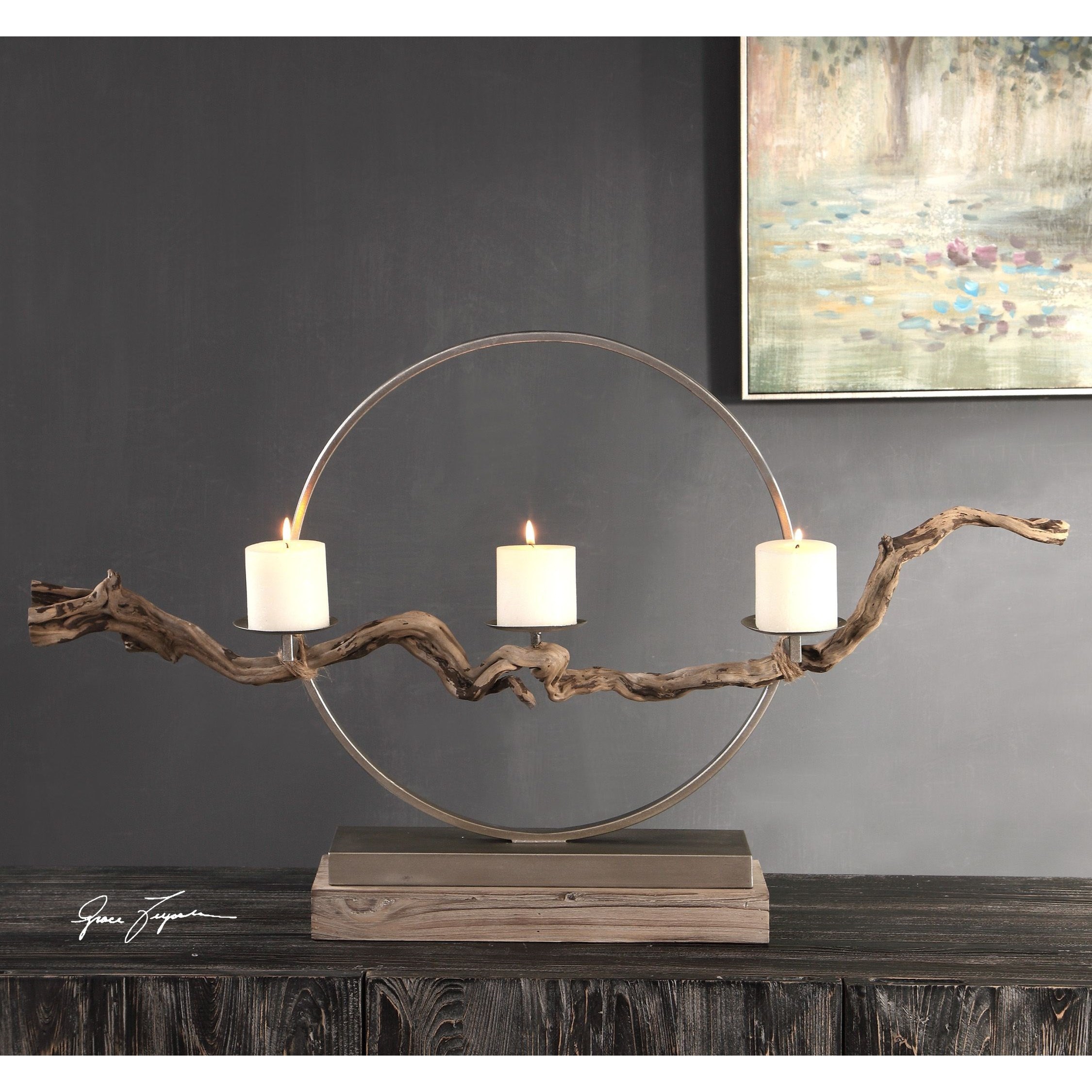 Uttermost Accessories Candle Holders 18577 Ameera Twig