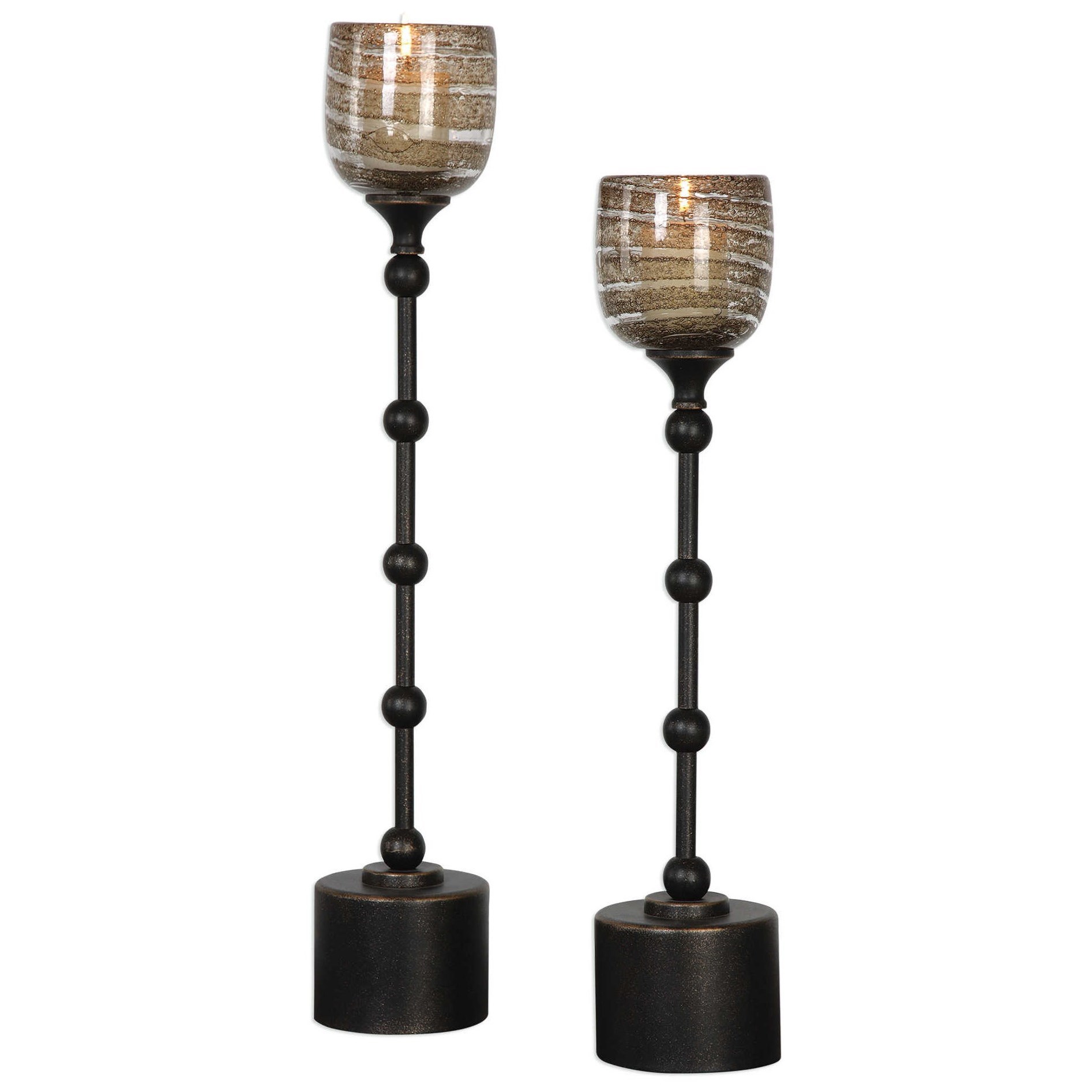 Uttermost Accessories Candle Holders Lula Oil Rubbed Bronze