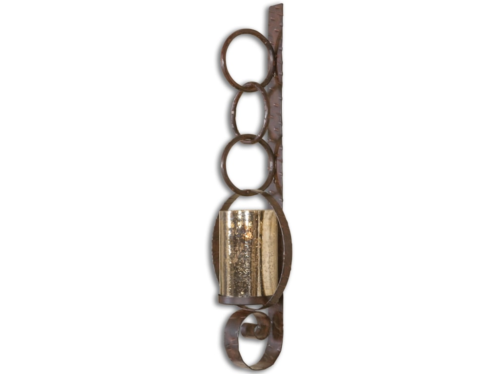 Uttermost Accessories - Candle HoldersFalconara Metal Wall Sconce