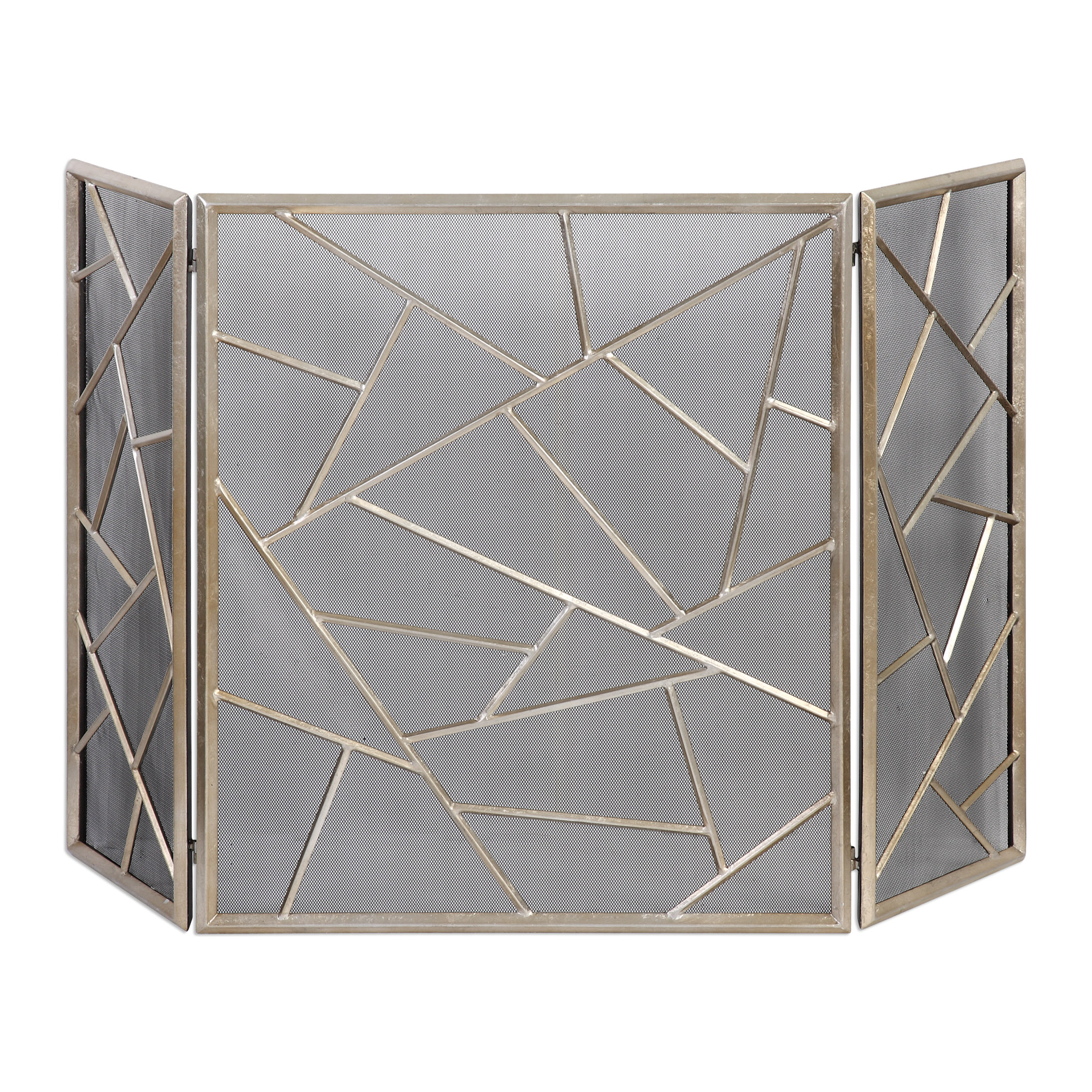 Uttermost Accessories 20072 Armino Modern Fireplace Screen Dunk
