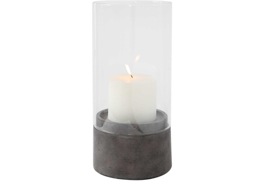 Uttermost Accessories Candle Holders Luka Hurricane Candleholder Jacksonville Furniture Mart Luka Hurricane Candleholder