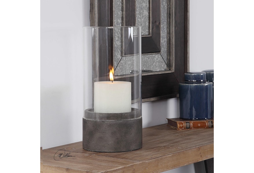 Uttermost Accessories Candle Holders 18986 Luka Hurricane