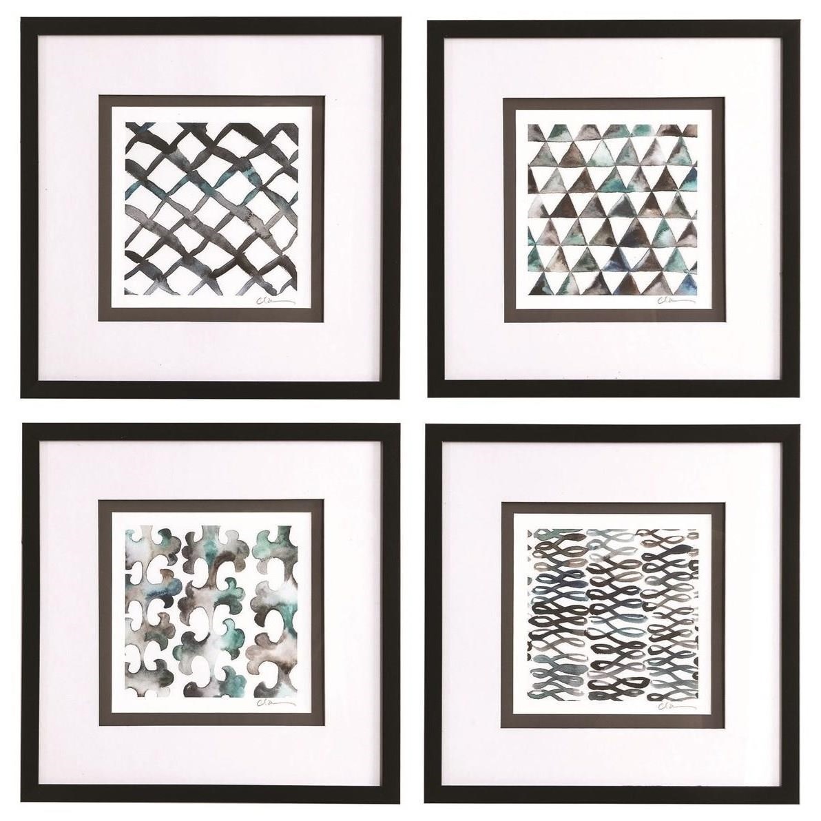 Uttermost Framed Prints 33698 La Mer Framed Prints Set Of 4
