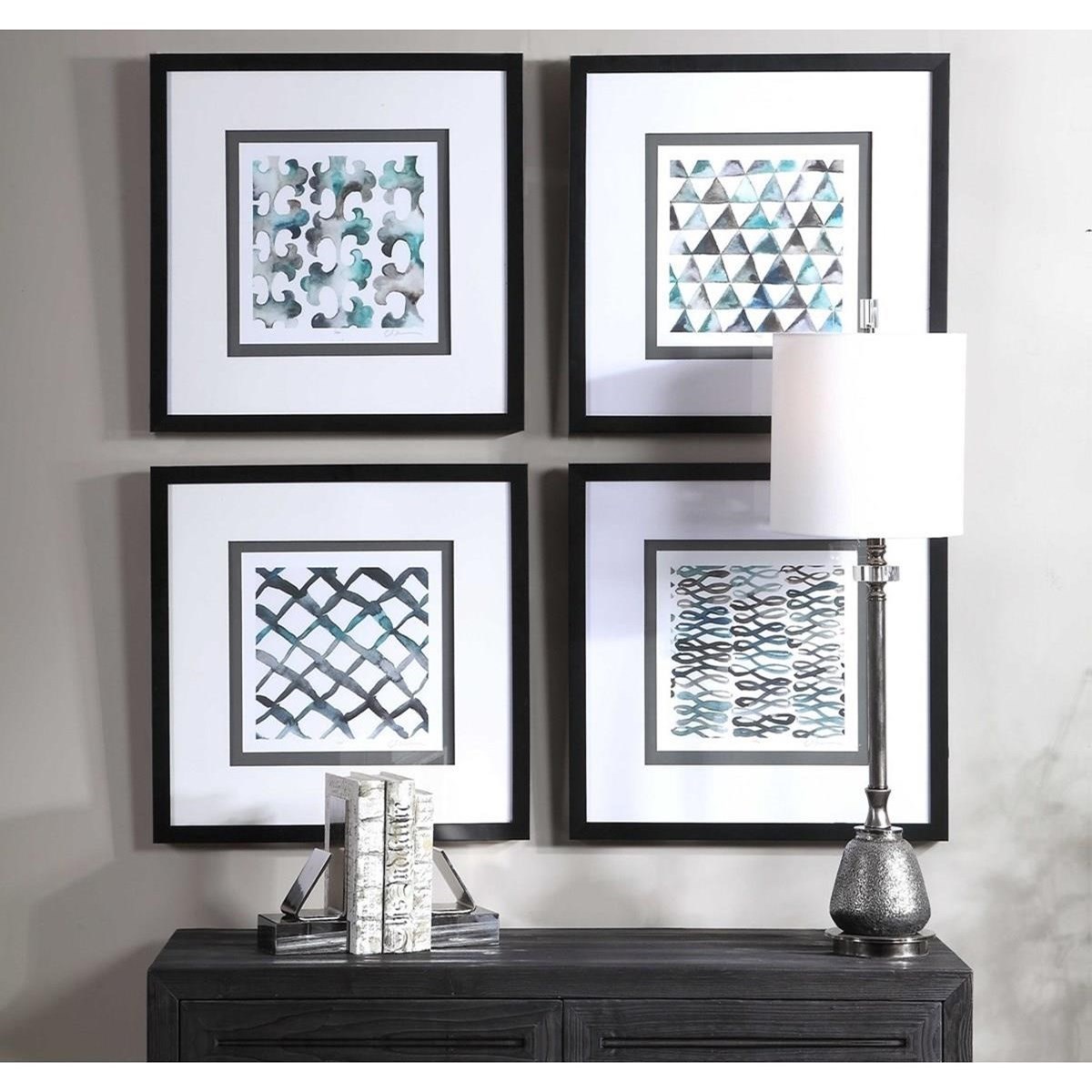 Uttermost Framed Prints 33698 La Mer Framed Prints Set Of 4