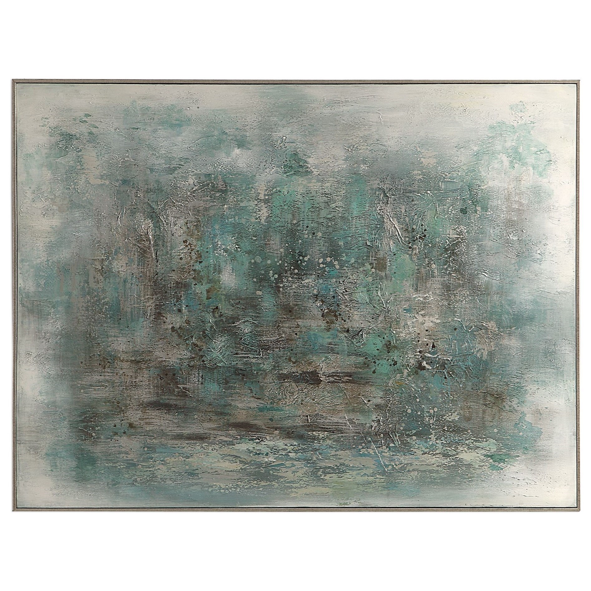 Uttermost Art 34371 Ice Storm Abstract Art Furniture And