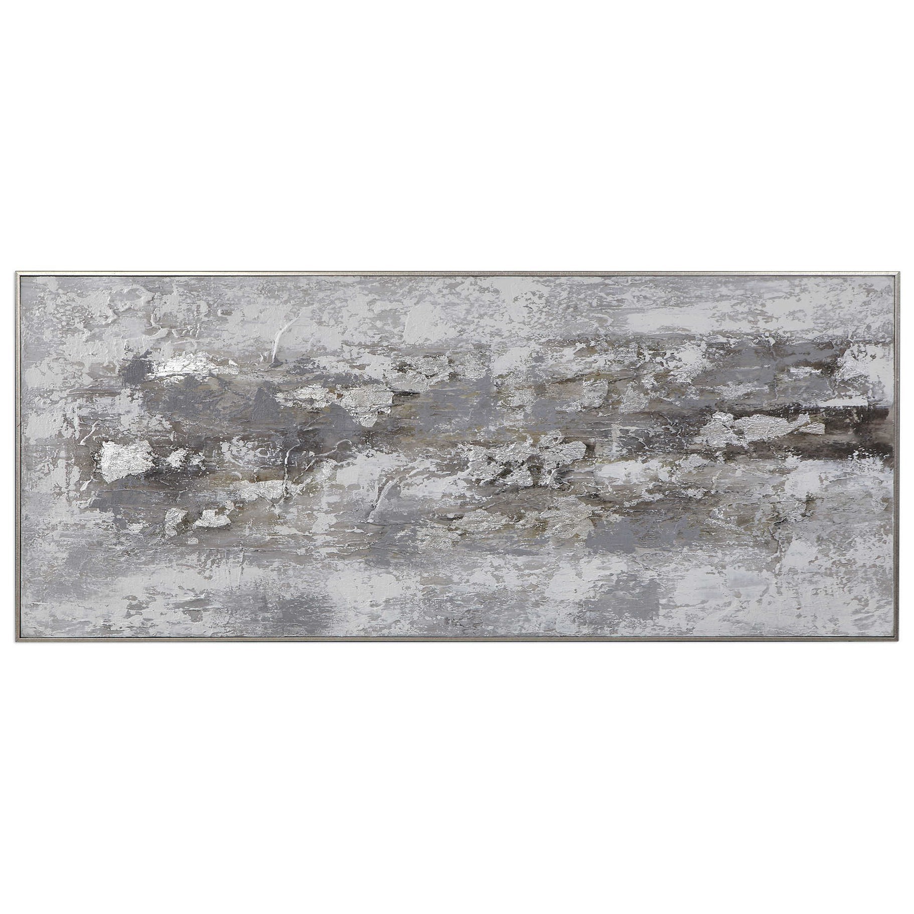 Uttermost Art Weathered Stone Hand Painted Canvas Mueller