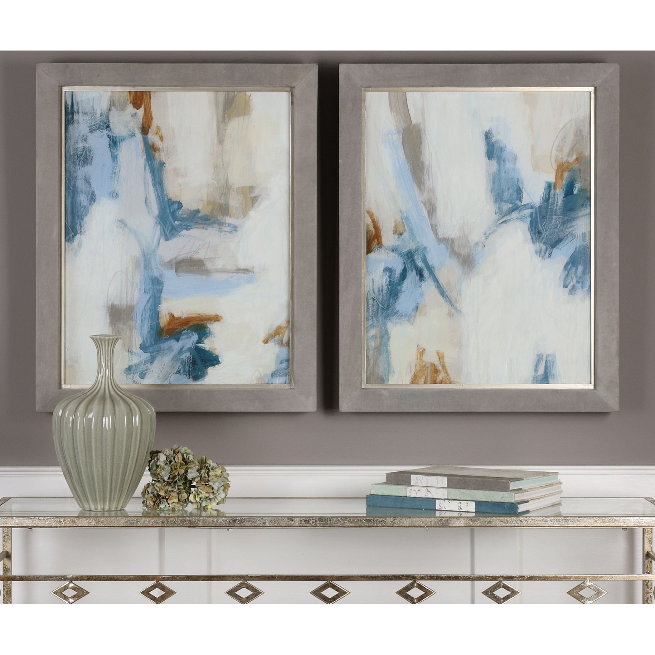 Uttermost Art 41493 Intermittent Abstract Modern Art Set 2