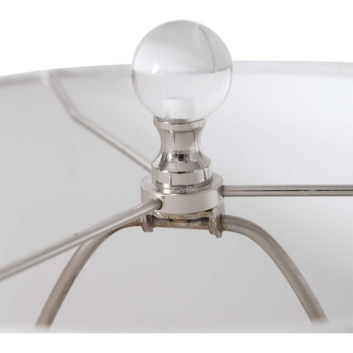 Uttermost Buffet Lamps 29698 1 Piers Mottled Blue Buffet Lamp