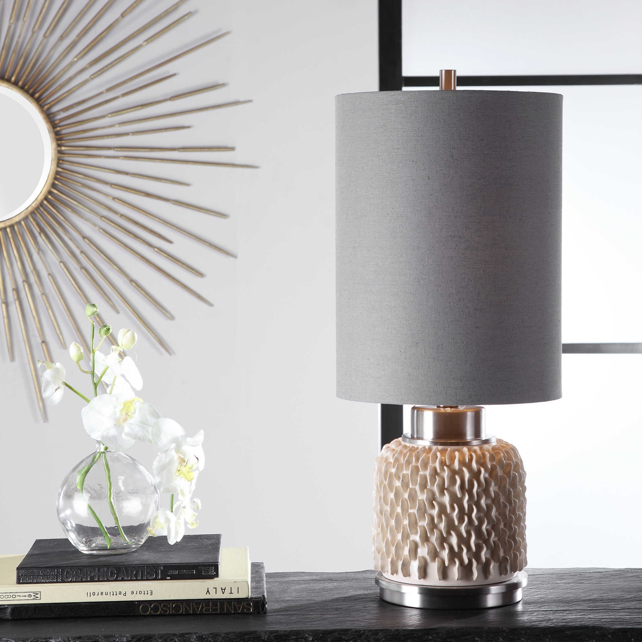 Uttermost Buffet Lamps 29740 1 Lileth Ceramic Buffet Lamp Dunk Bright Furniture Table Lamps