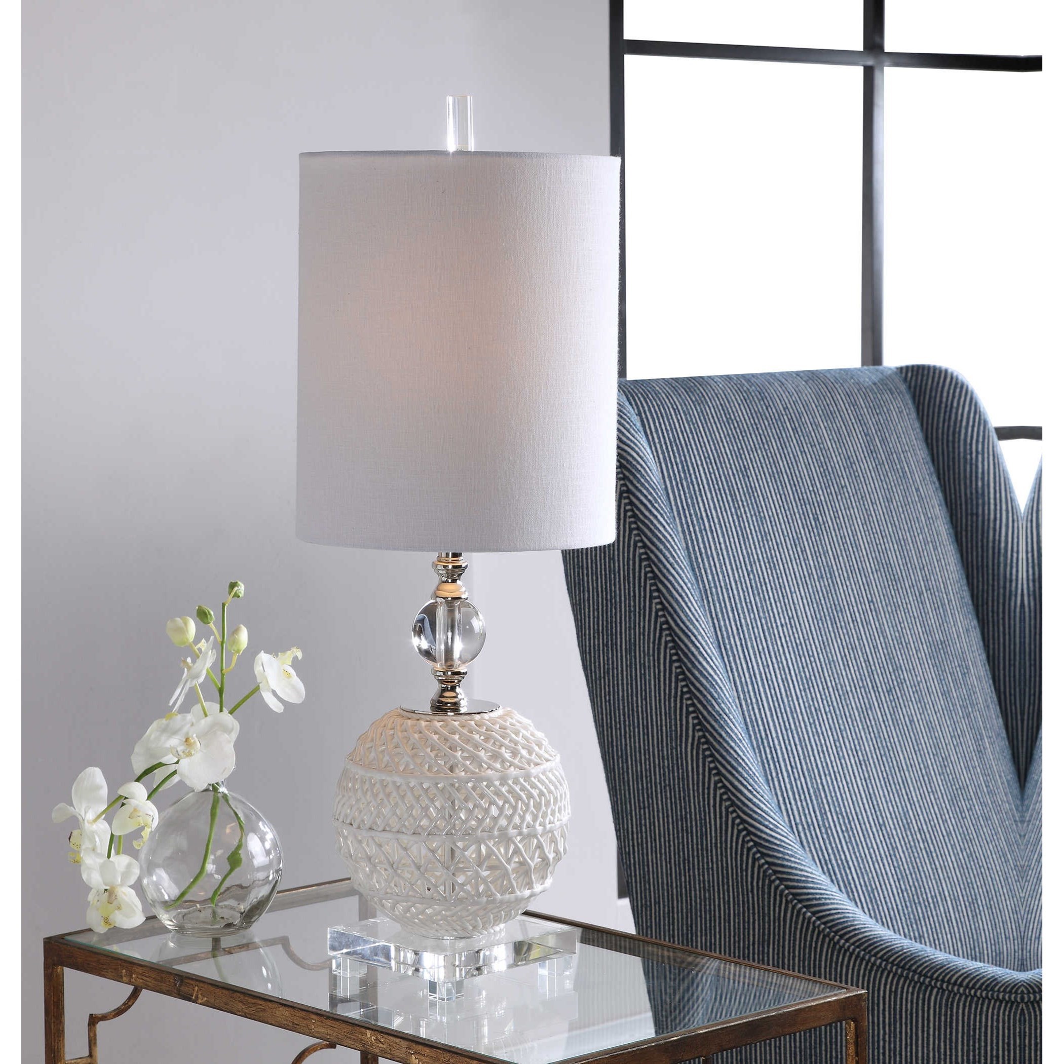 Uttermost Buffet Lamps Mazarine Open Ceramic Buffet Lamp Pedigo Furniture Table Lamps