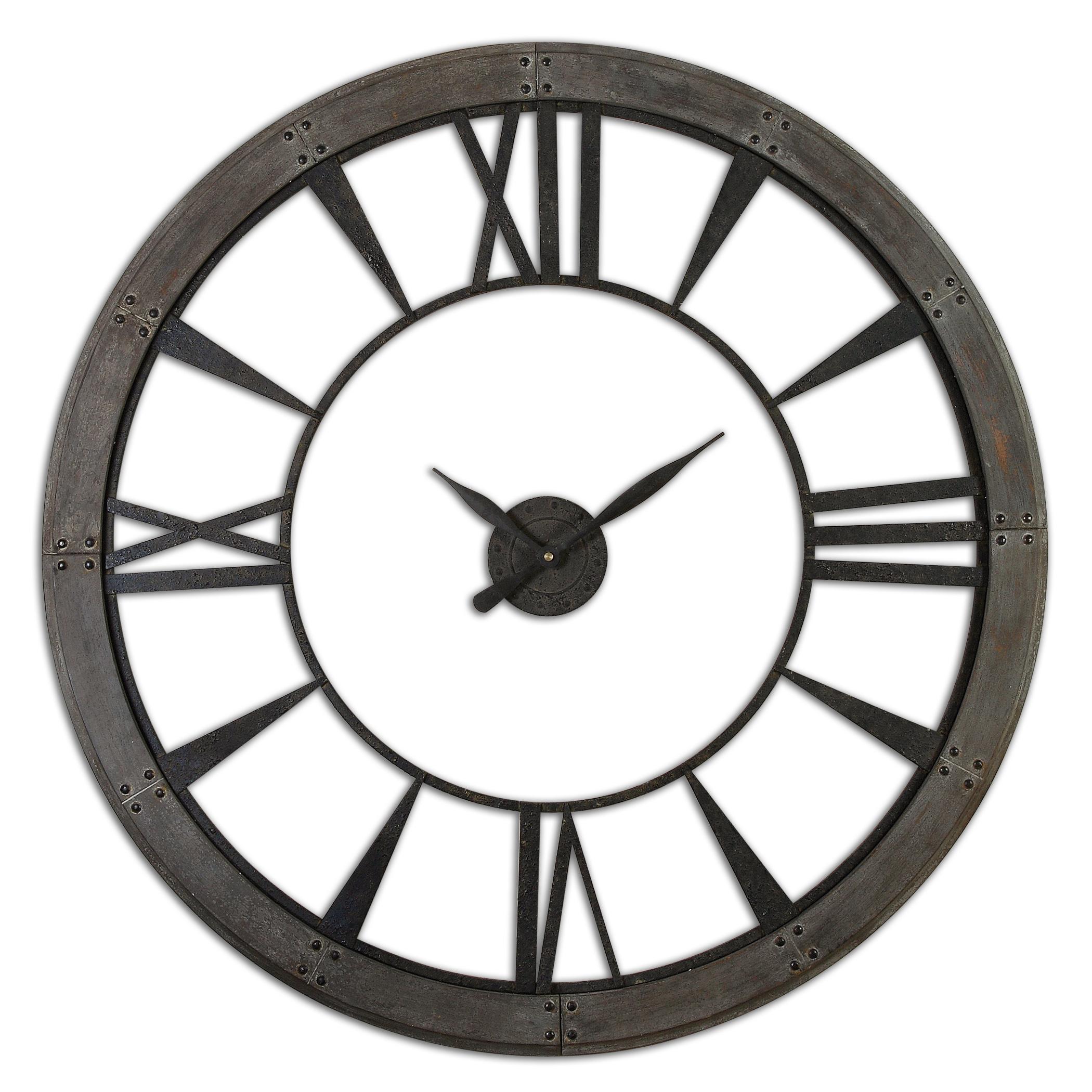 Uttermost Clocks 06084 Ronan Wall Clock Large Miller Waldrop