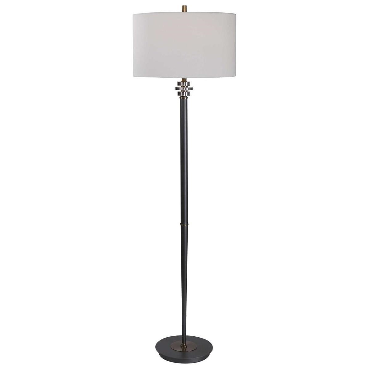 white modern floor lamp