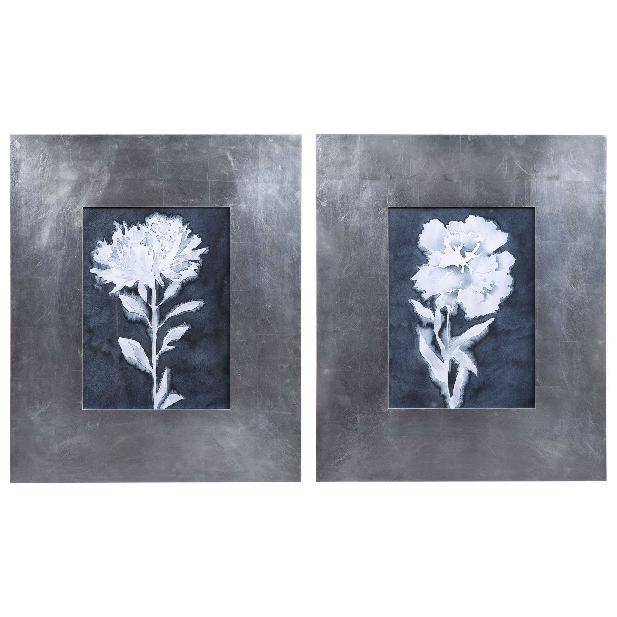 Uttermost Framed Prints Dream Leaves Floral Prints Set Of 2