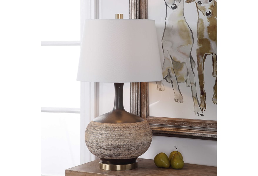 Uttermost Table Lamps 26220 1 Kipling Table Lamp Furniture And Appliancemart Table Lamps