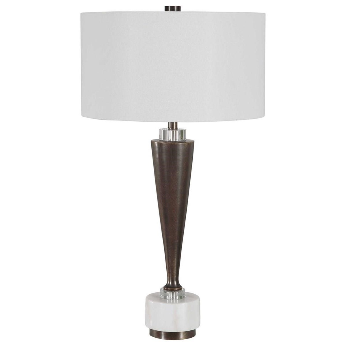 black contemporary table lamps