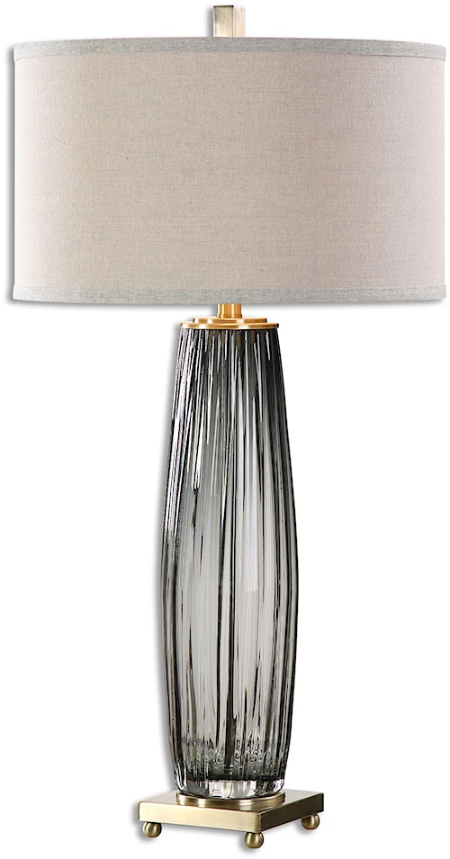 Uttermost Lamps Vilminore Gray Gl Table Lamp Aladdin Home Uttermost Lamps Vilminore Gray Gl Table Lamp
