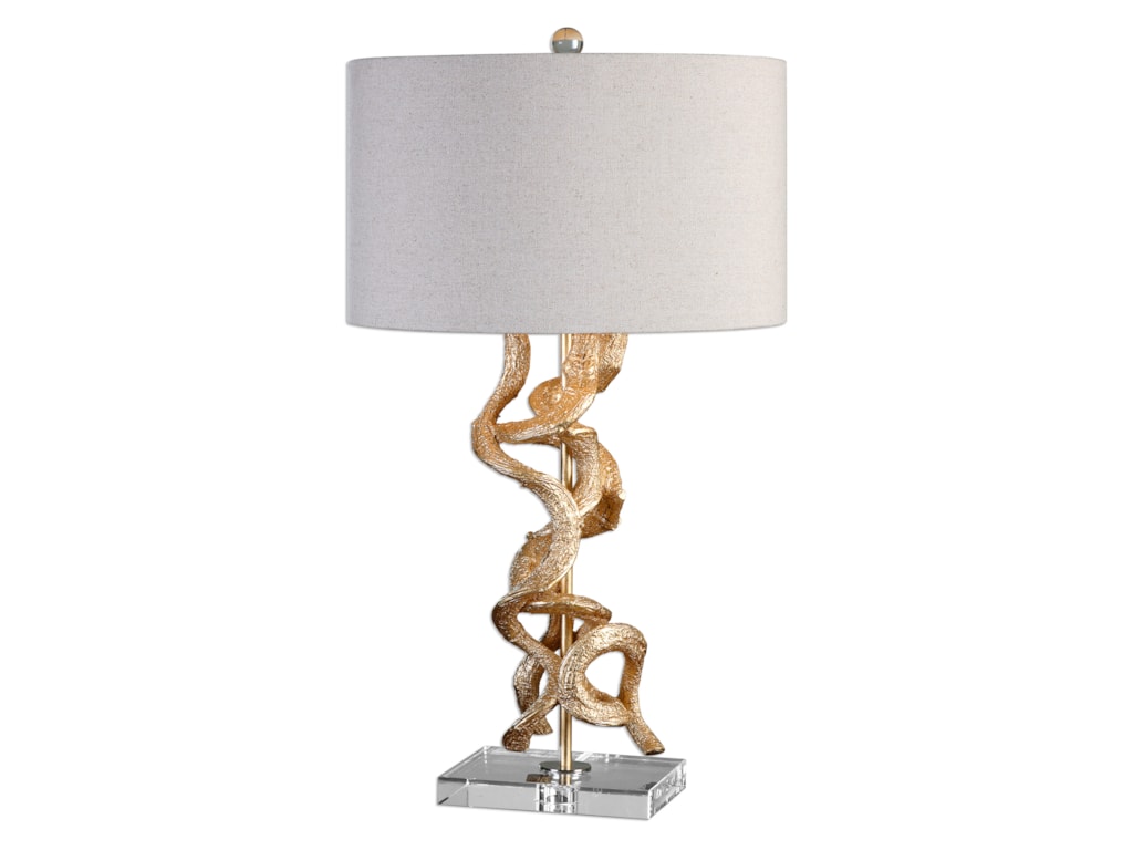 Uttermost Lamps Twisted Vines Gold Table Lamp Aladdin Home Uttermost Lampstwisted Vines Gold Table Lamp