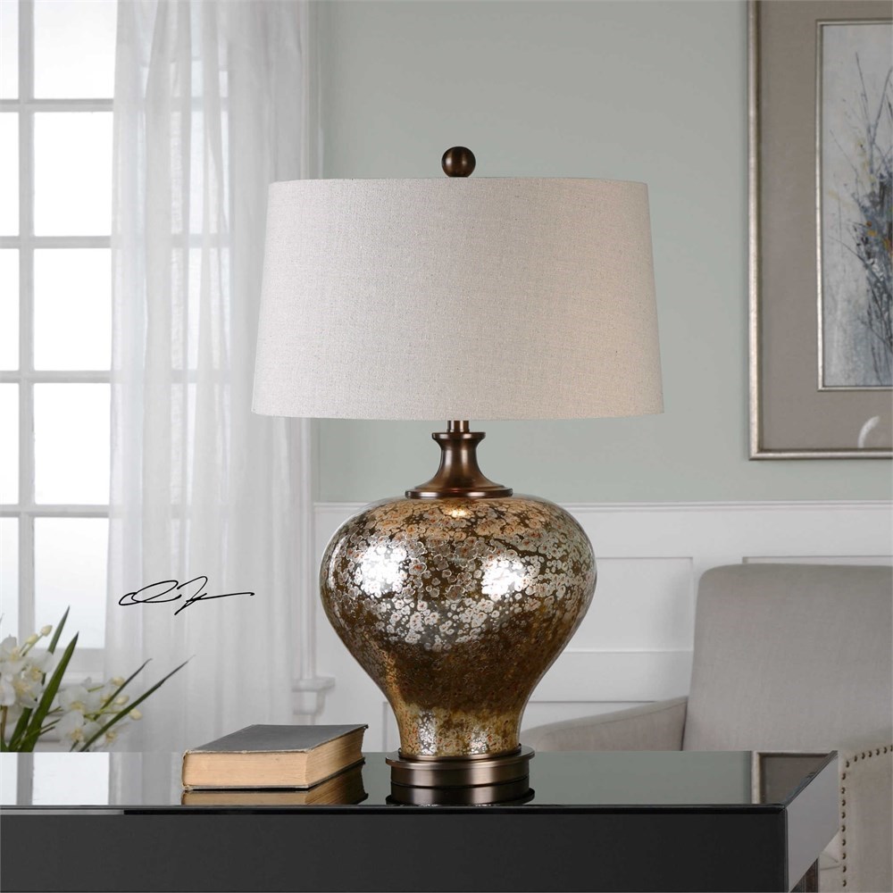 cora mercury table lamp