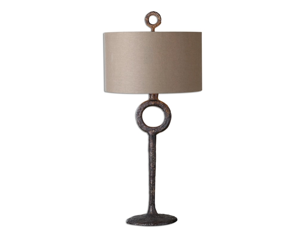 Uttermost Table LampsFerro Cast Iron Table Lamp