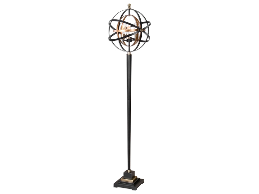 Uttermost Floor Lamps Rondure Sphere Floor Lamp Bennett S