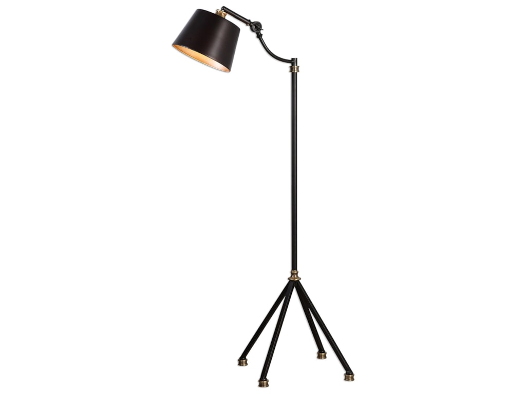 Floor Lamps Marias Black Metal Lamp By Uttermost At Hudson S Furniture Floor Lamps Marias Black Metal Lamp By Uttermost At Hudson S Furniture