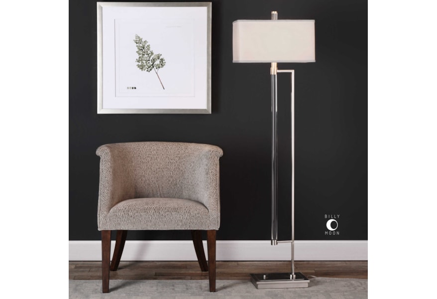 Uttermost Floor Lamps 28134 Mannan Modern Lamp Dunk Mannan Modern Floor Lamp